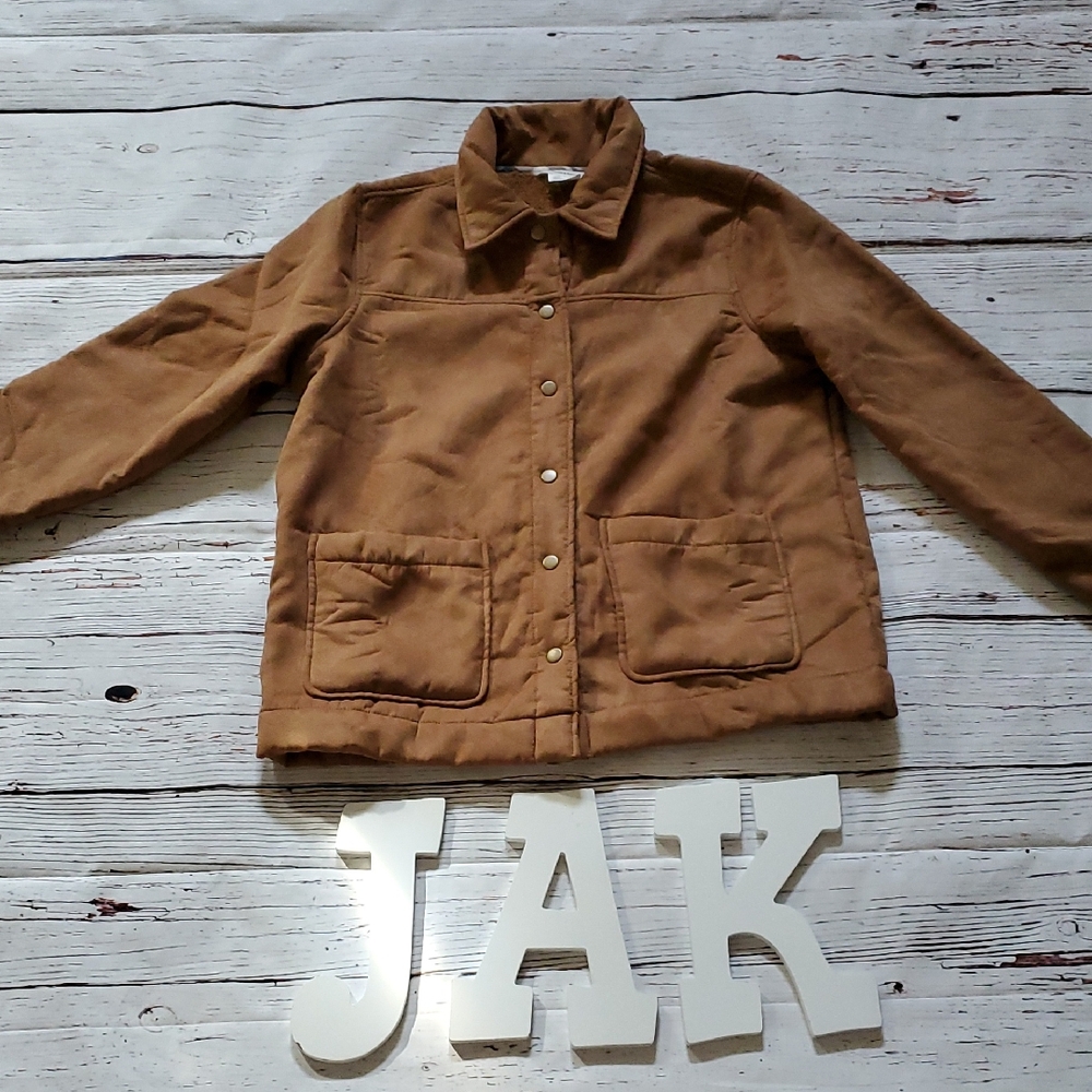🆕️ Boston Traders Women's Tan Trucker Jacket